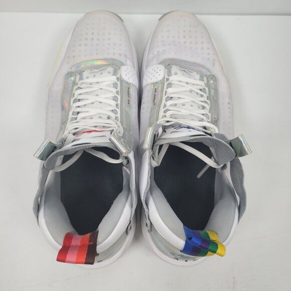 Nike Air Jordan 34 Unite 2019 Men's White Silver Shoes AR3240-101